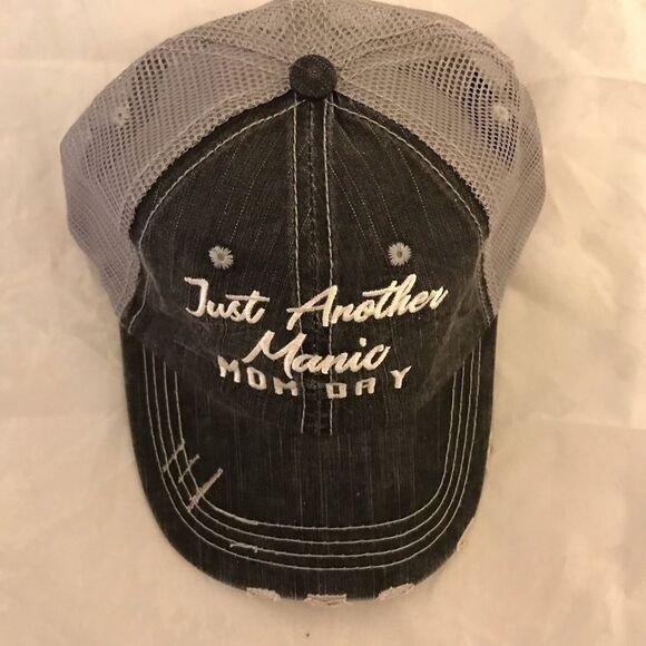 KatyDid Just Another Manic Mom Day Trucker Style Baseball Hat - Picture 5 of 11